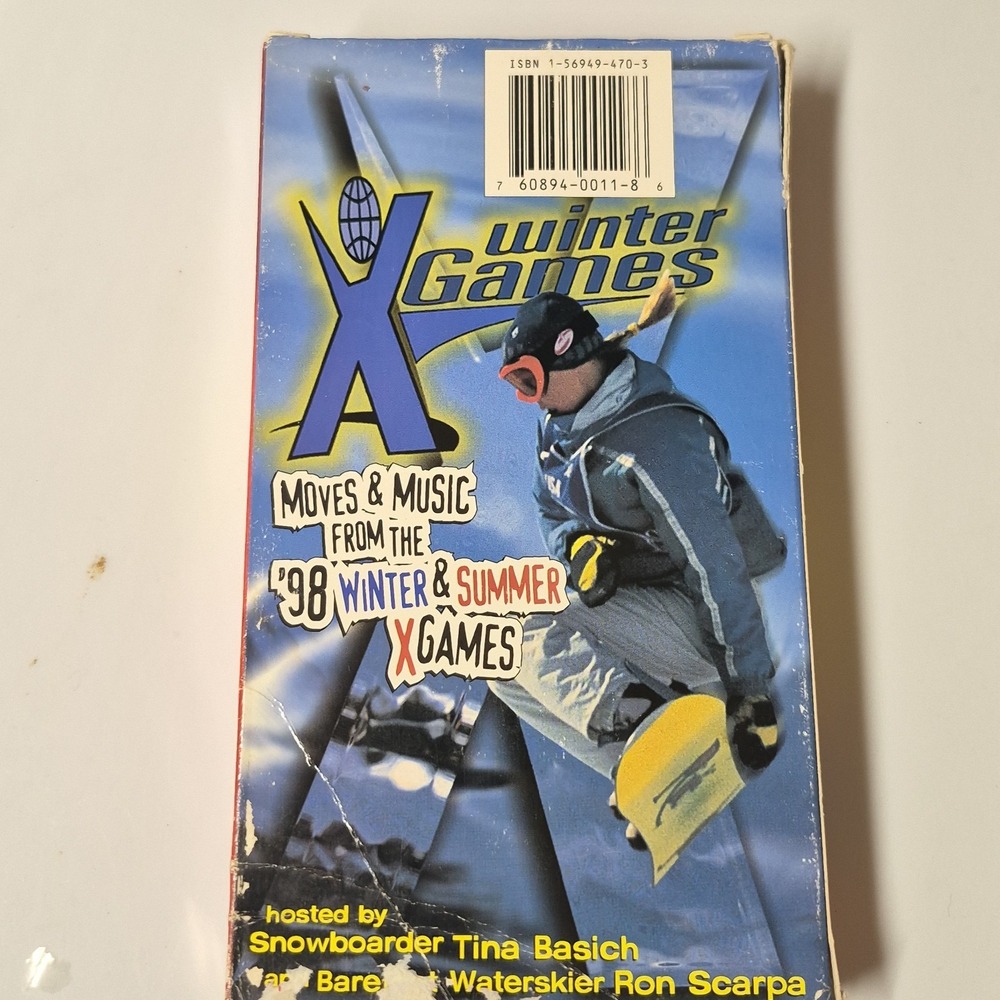Vintage 1998 X Games Extreme Games VHS ESPN Highlights Of XGames Winter & Summer - Picture 2 of 6